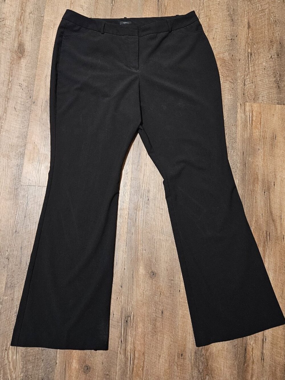 Worthington Modern Fit Black Dress Pants Women's Size 18 Career Work Trousers